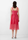 French Connection Embroidered  Lace Strappy Dress