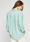 Gentle Fawn Wilder Shirt- Palm Stripe