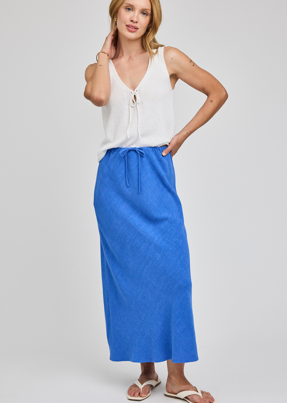 Gentle Fawn Cassia Skirt - Riviera Blue