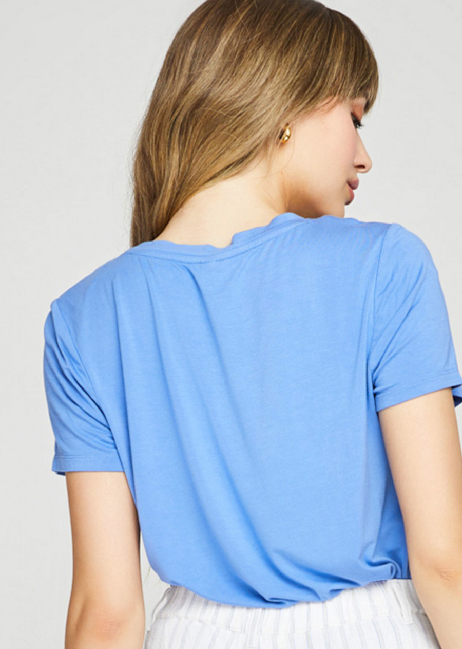 Gentle Fawn Alabama Top- Hydrangea. The Alabama tee is a Gentle Fawn classic designed for every day. Made of super soft EcoVero rayon jersey, it's a closet essential you'll want in every colour.