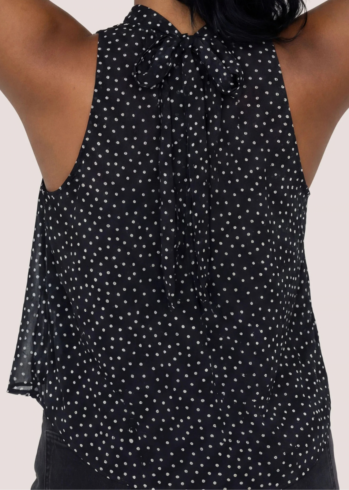 Gentle Fawn Lenora Sleeveless Blouse - Black Print