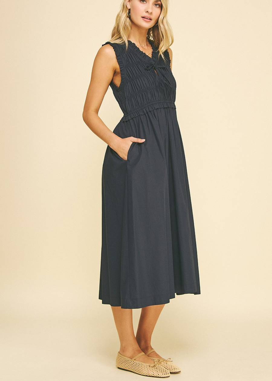Georgie Tie Front Dress