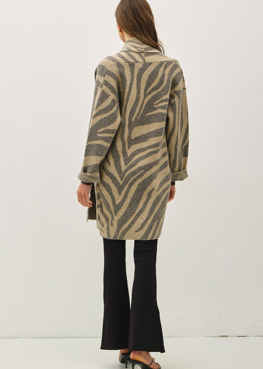 Grace Printed Coatigan