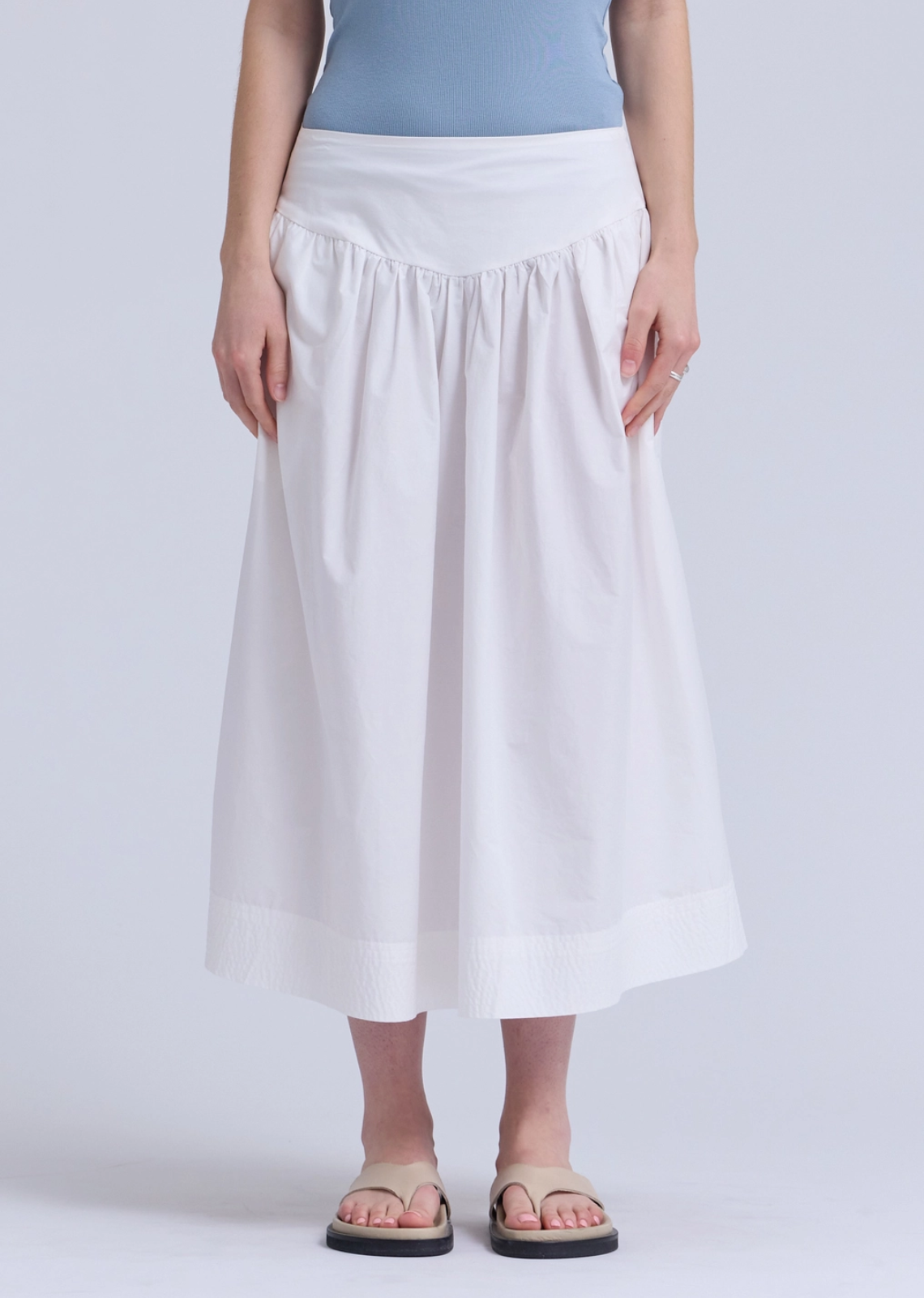 The Benzai Poplin Skirt