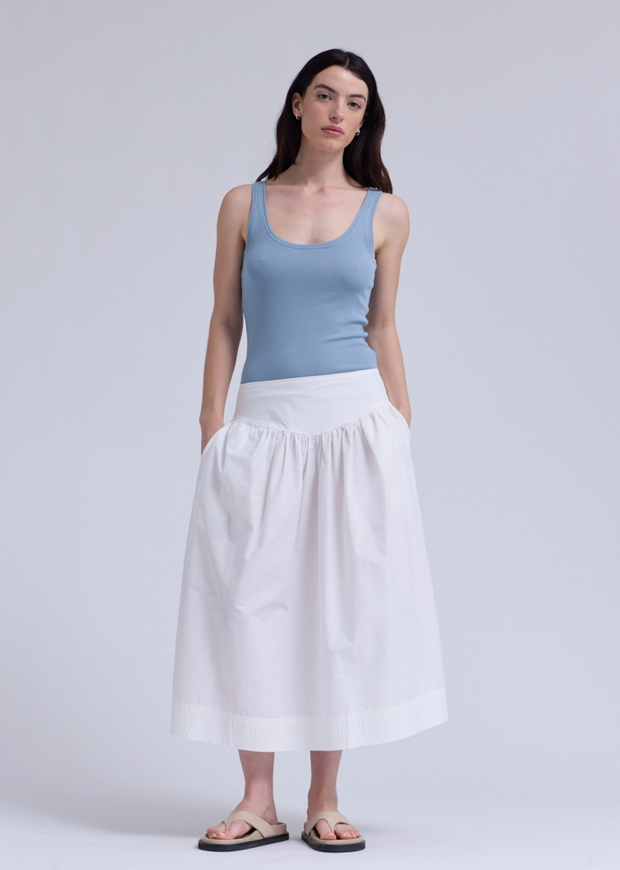 The Benzai Poplin Skirt