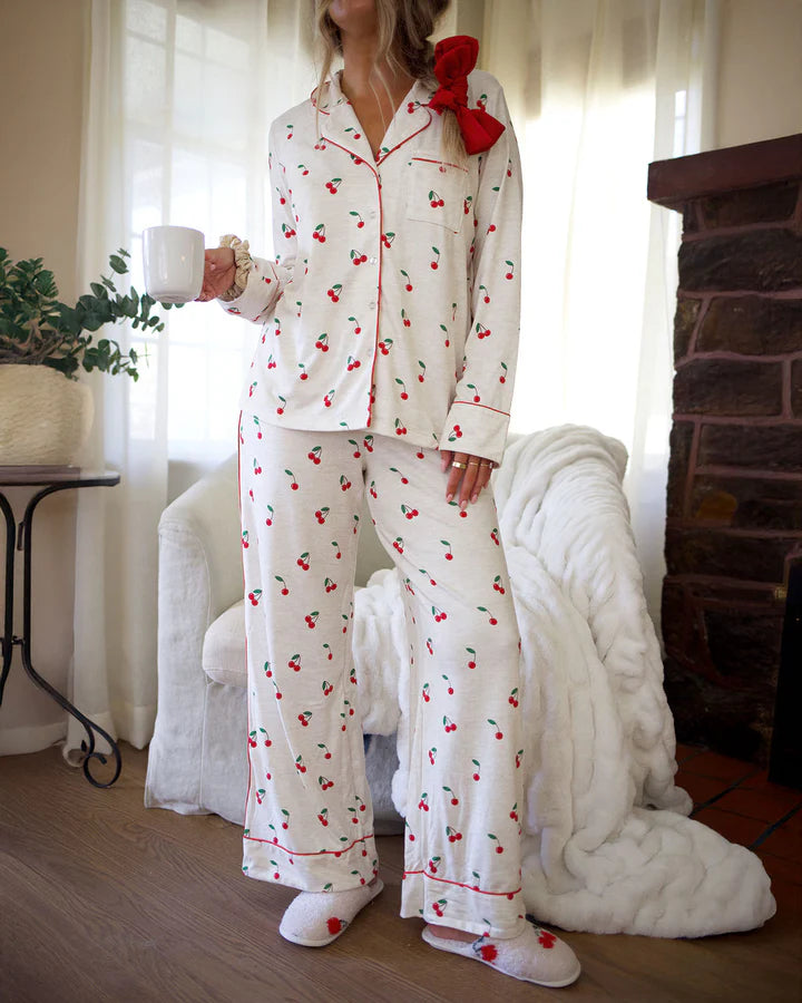 Splendid Flora Pillow Soft Set - Cherry Toss