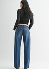 Hannah Low Rise Studded Baggy Jeans