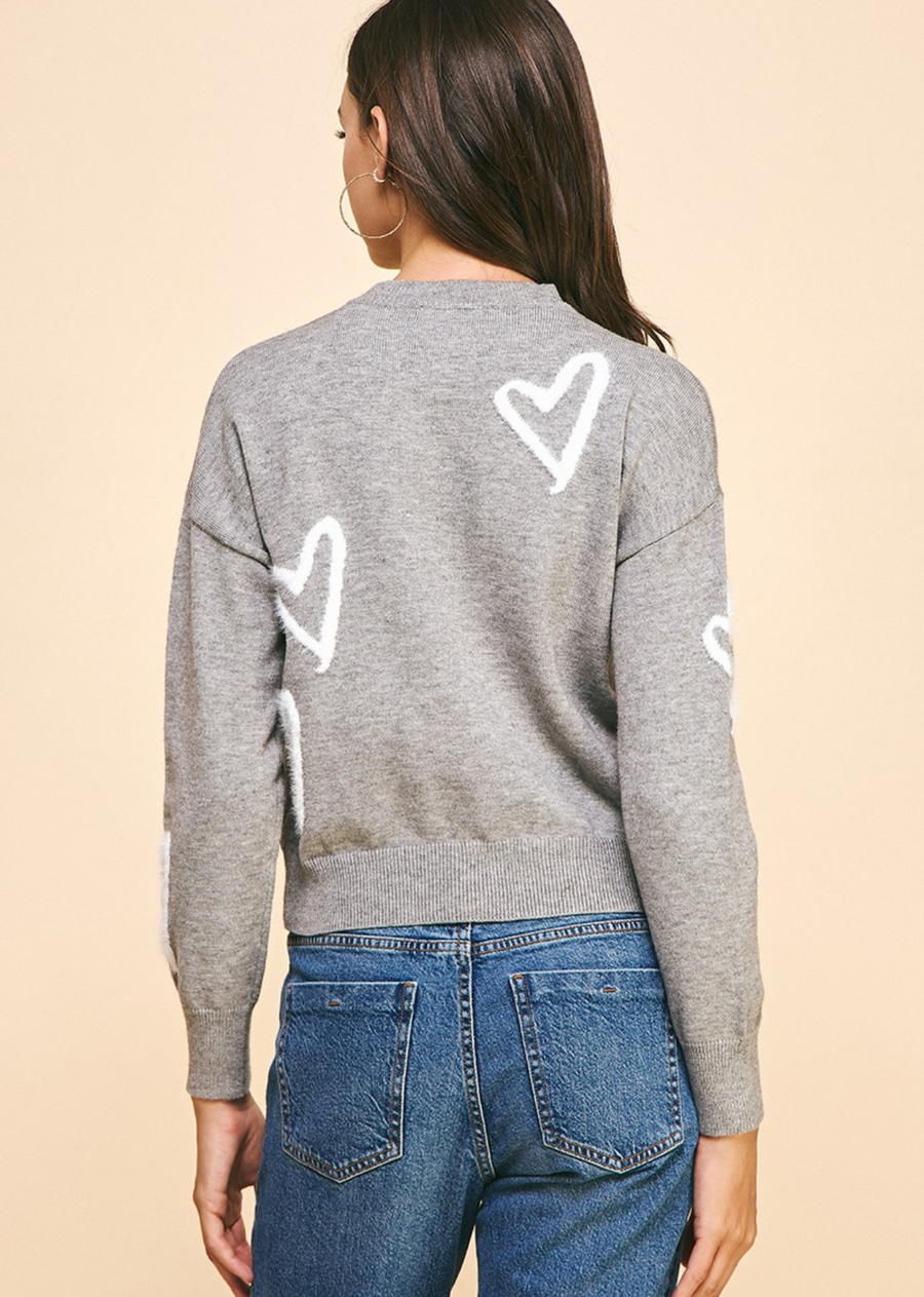 Heart Pullover Sweater