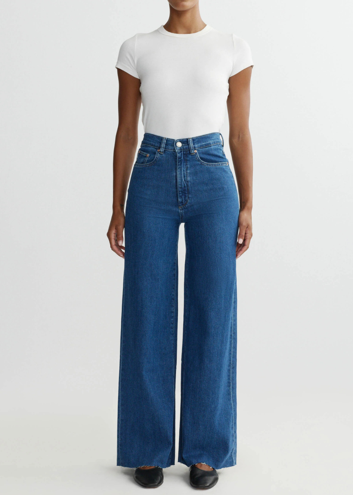 DL 1961 Hepburn Wide Leg - North Beach Aura