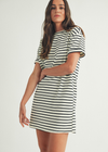 Jane Casual Striped Dress