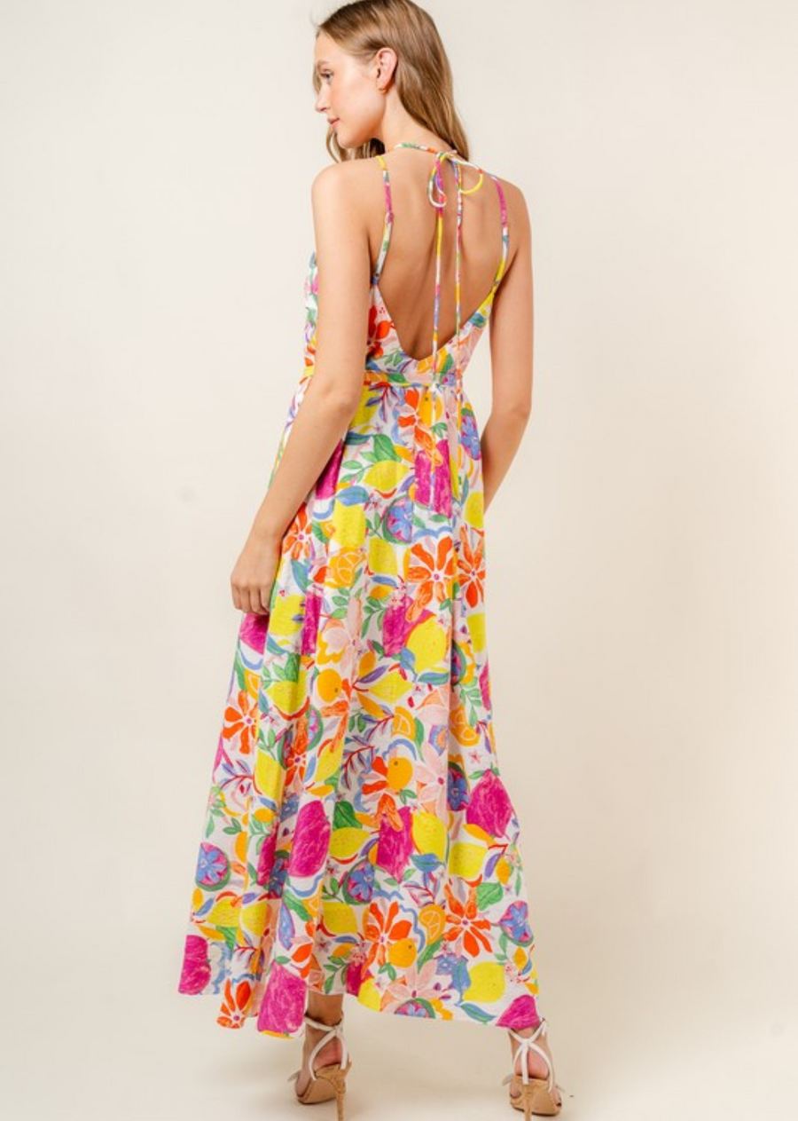 Jennifer Printed Maxi Dress