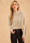 John & Jenn Oliver Mock Neck Sweater