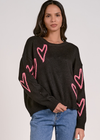 Jules Heart Sweater