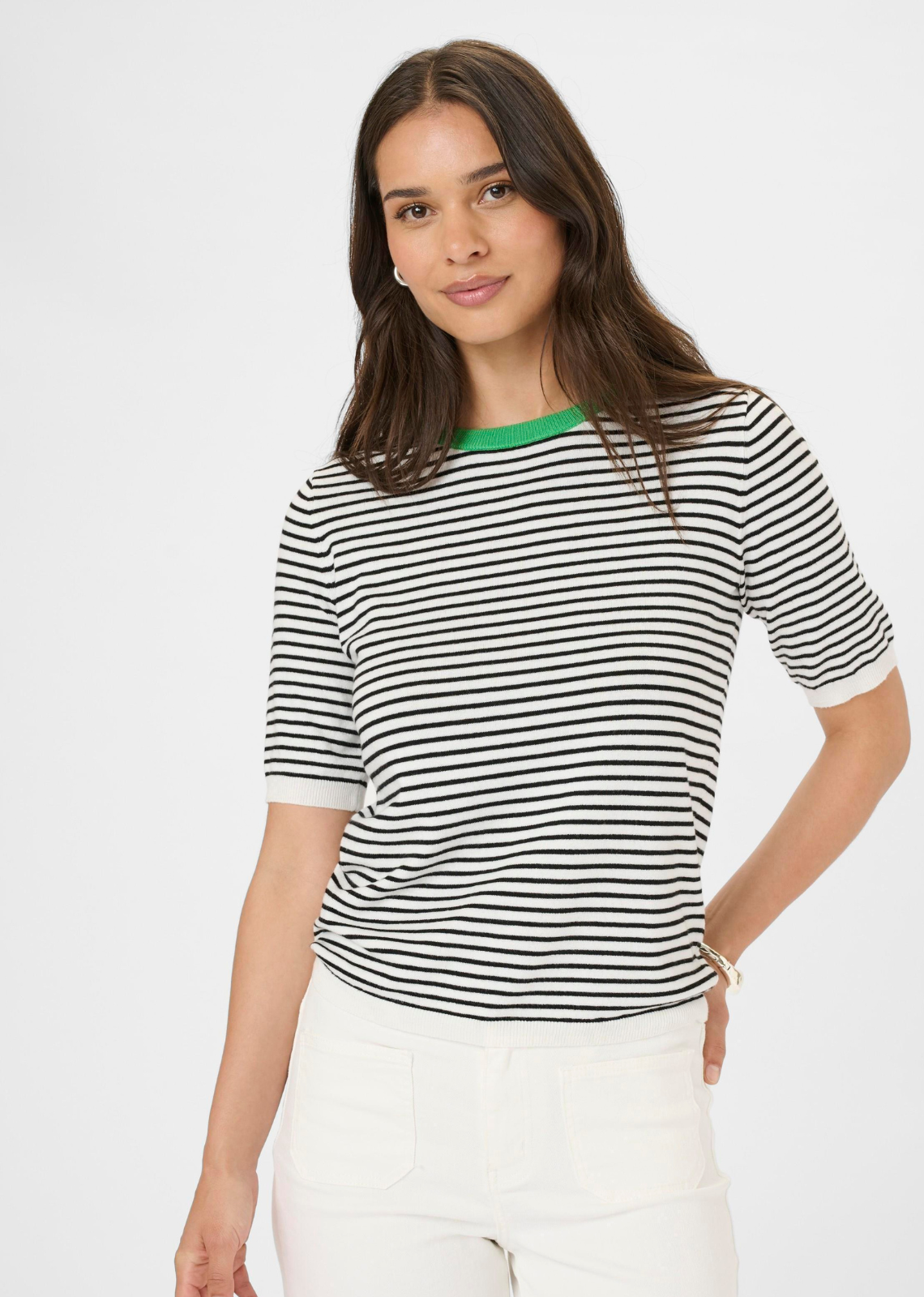 Kaffe Kalizza Stripe Pullover