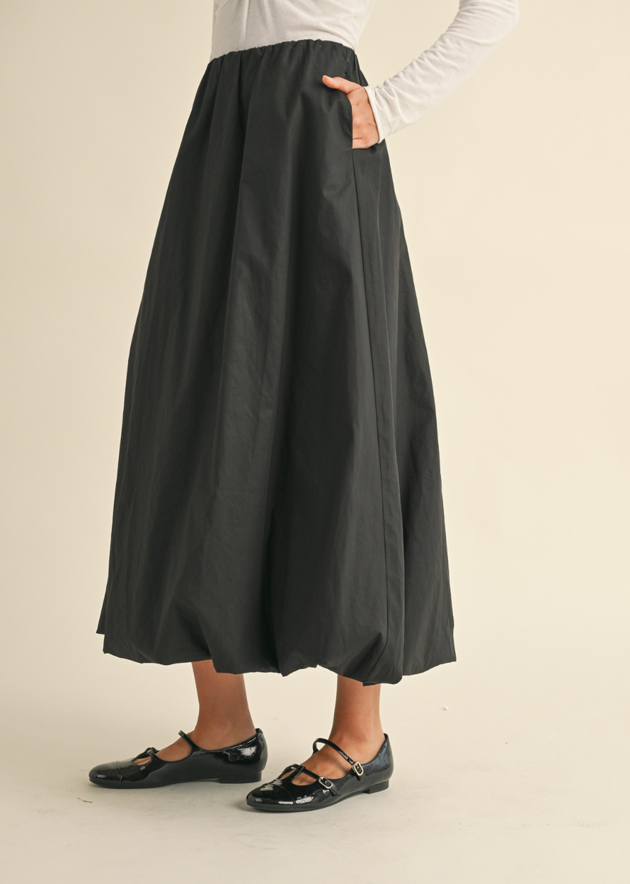 Kelly Balloon Long Skirt