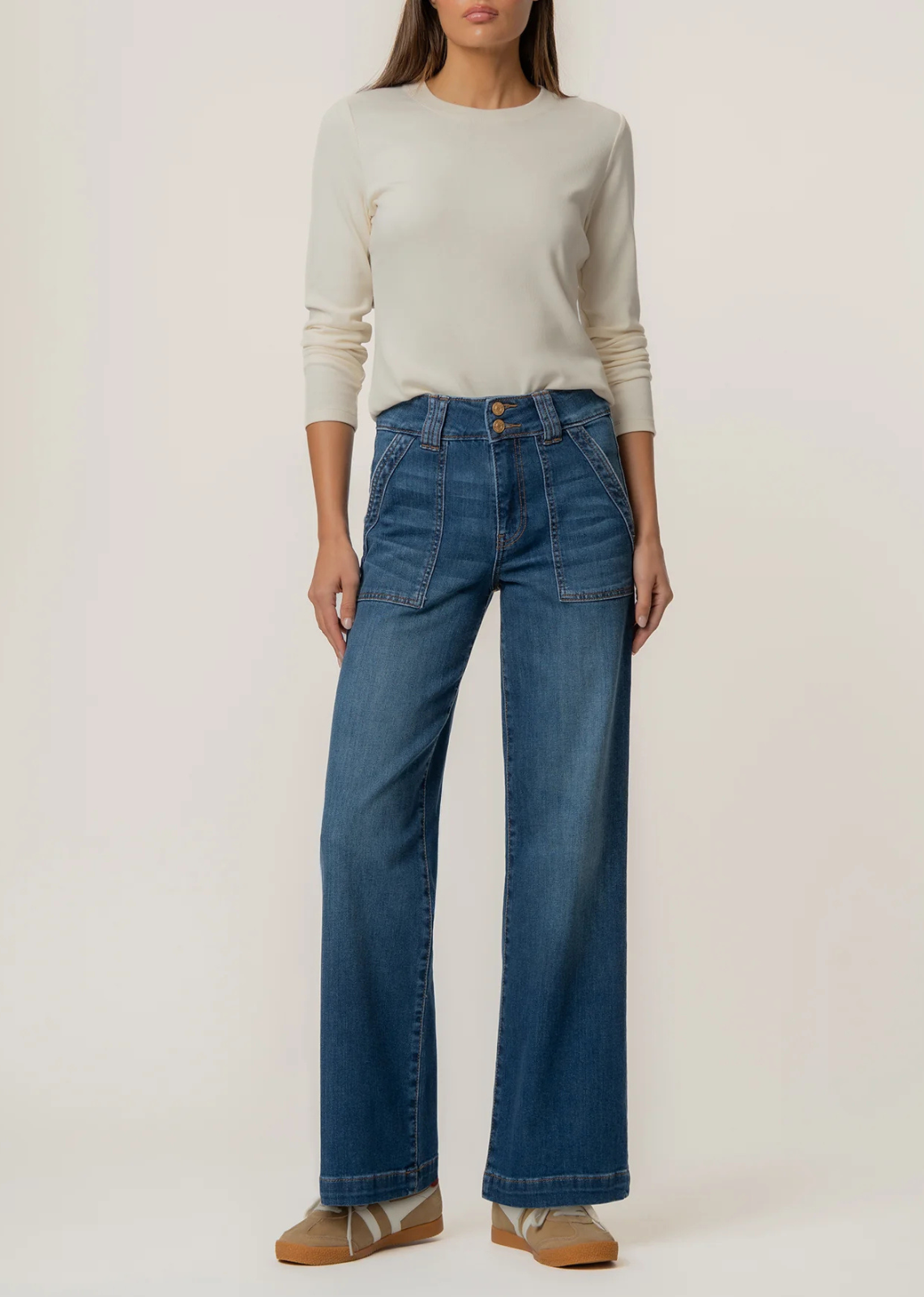 Kut From The Kloth Jodi High Rise Straight Leg - Humanitarian