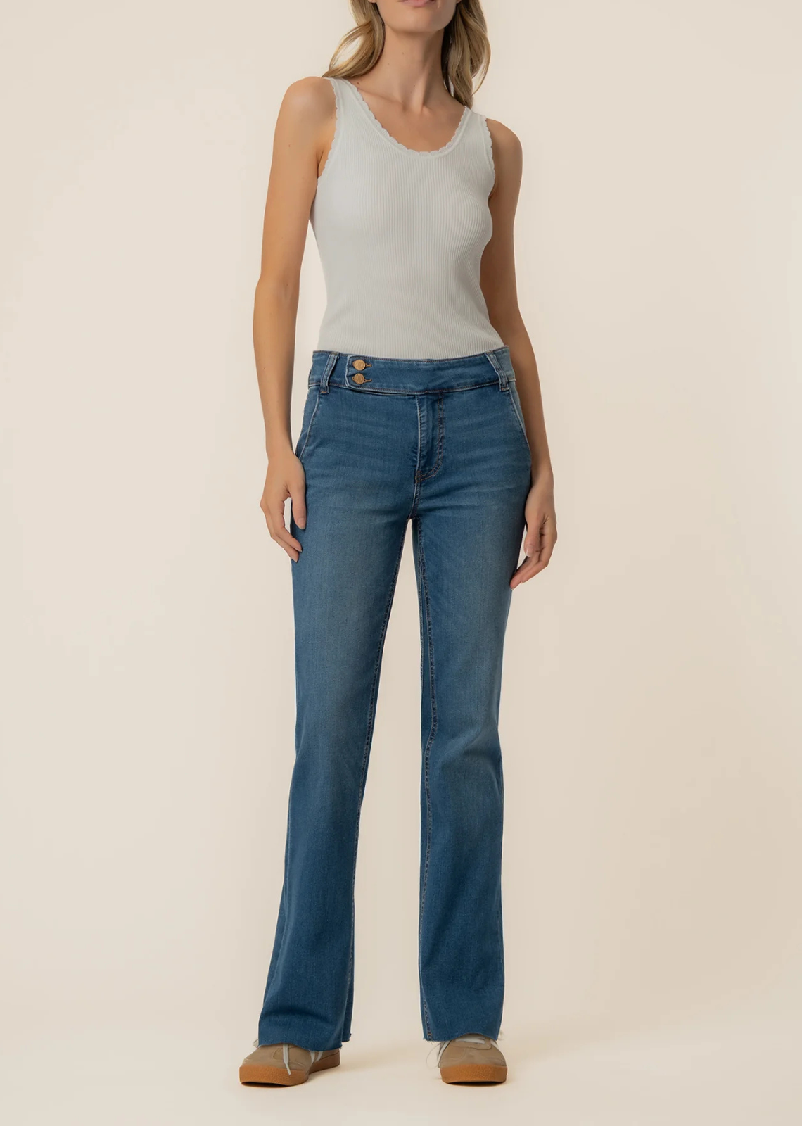 Kut From The Kloth Kelly High Rise Kick Flare Jean - Honest