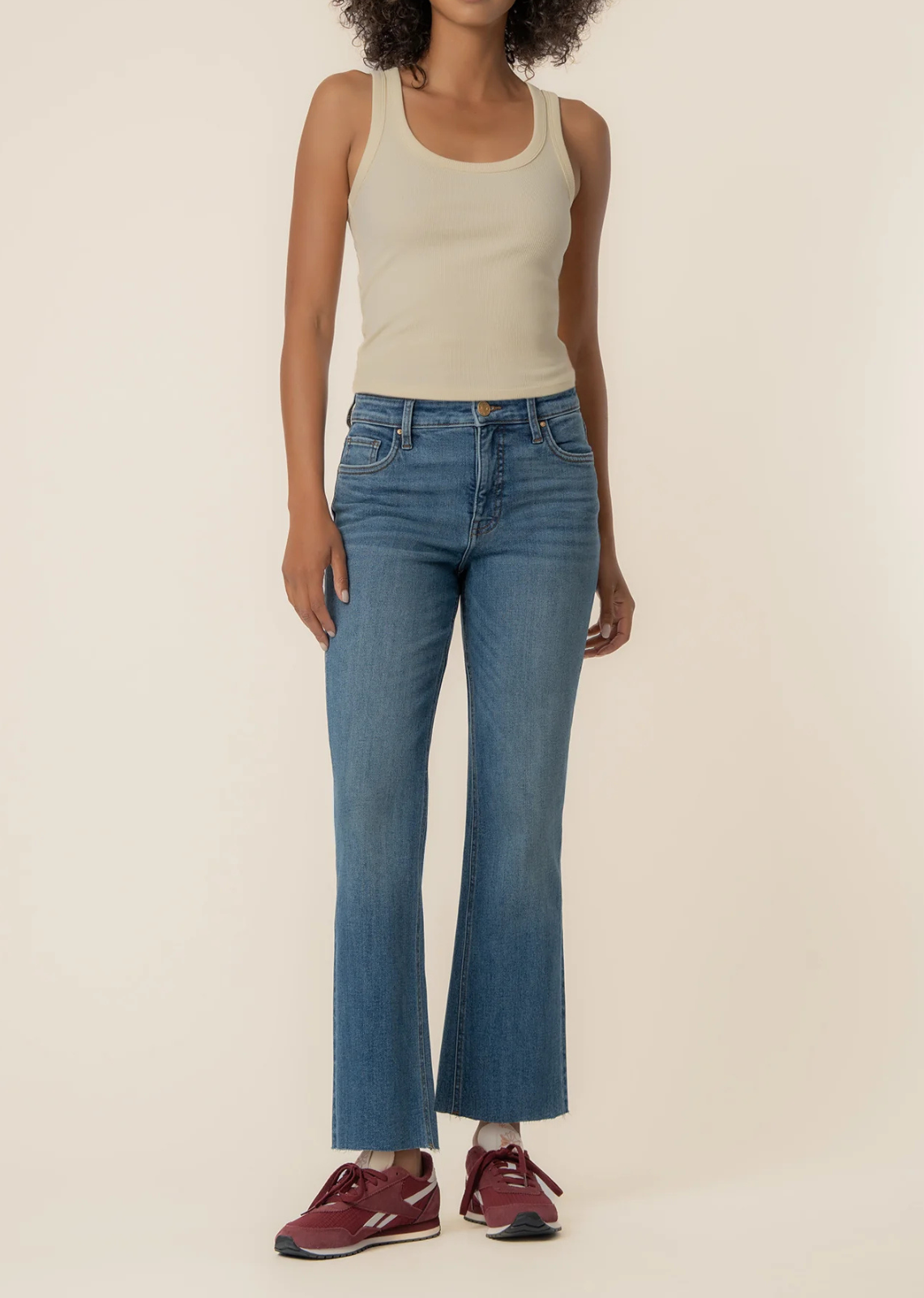Kut From The Kloth Kelsey High Rise Ankle Flare - Wonderful