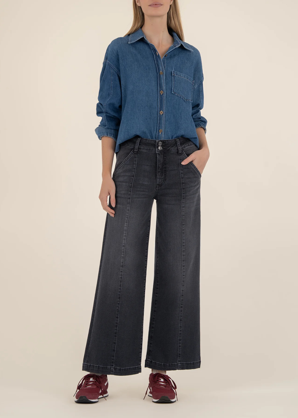 Kut From The Kloth Meg High Rise Wide Leg - Enjoy