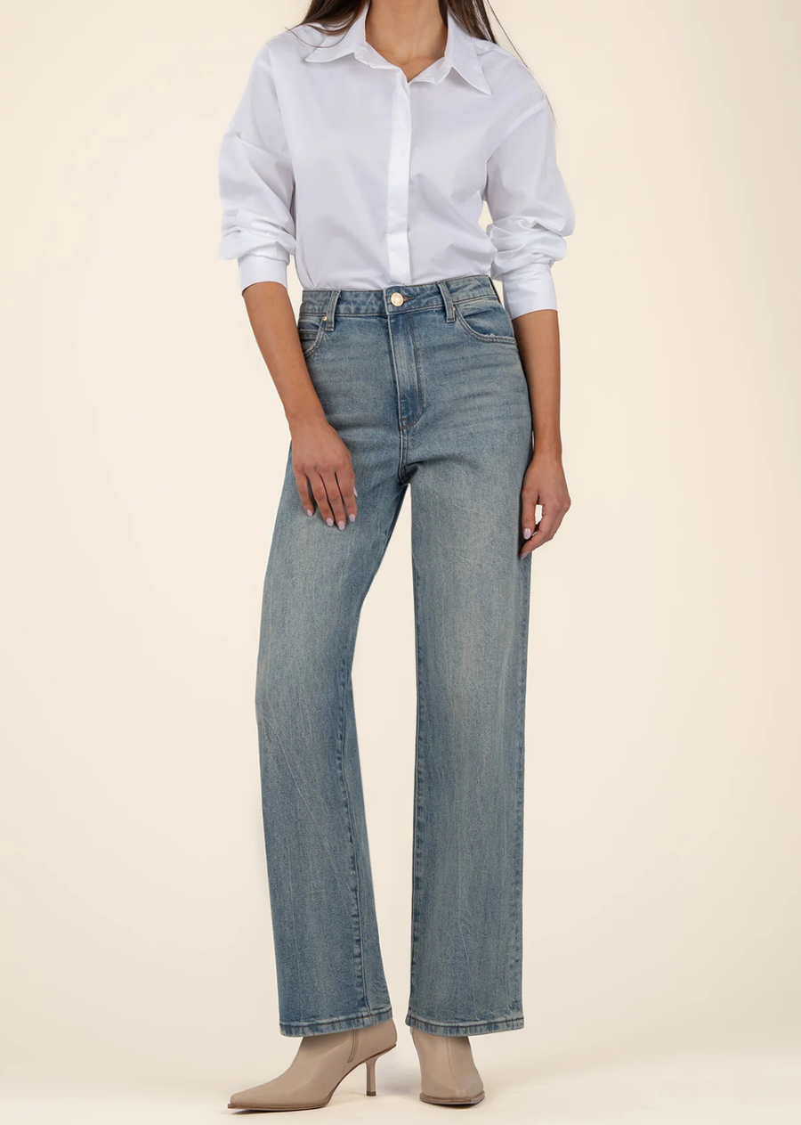 Kut From The Kloth Sienna High Rise Wide Leg - Efficiency