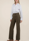 Kut From the Kloth Miller High Rise Wide Leg Pant - Olive
