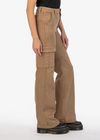 Kut From The Kloth Miller High Rise Wide Leg Pant. An understated way to wear cargo pants, these full-length jeans are made from low-stretch denim with flap pockets and classic wide leg.