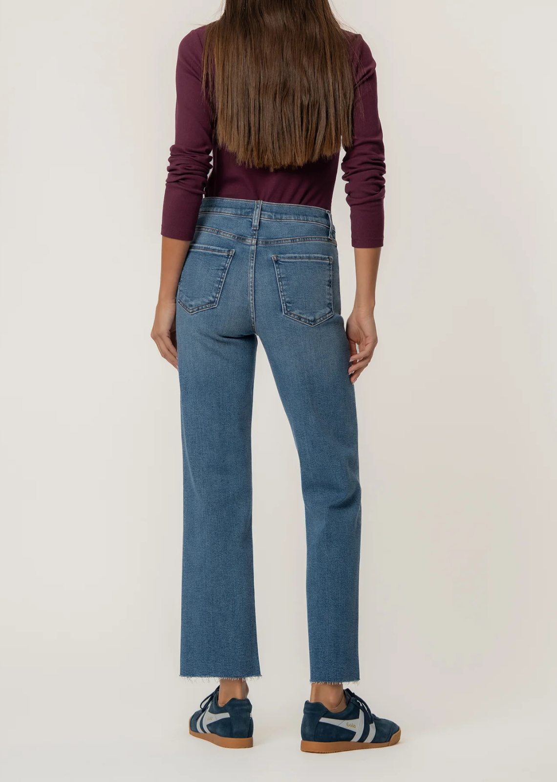 Kut From The Kloth Avery High Rise Straight Leg - Building