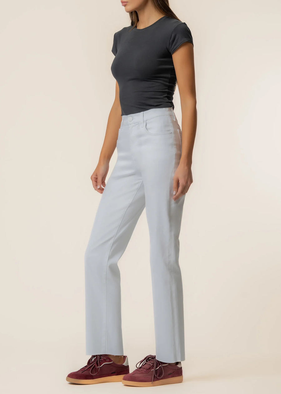 Kut From The Kloth Avery High Rise Straight Leg Jean - Optic White