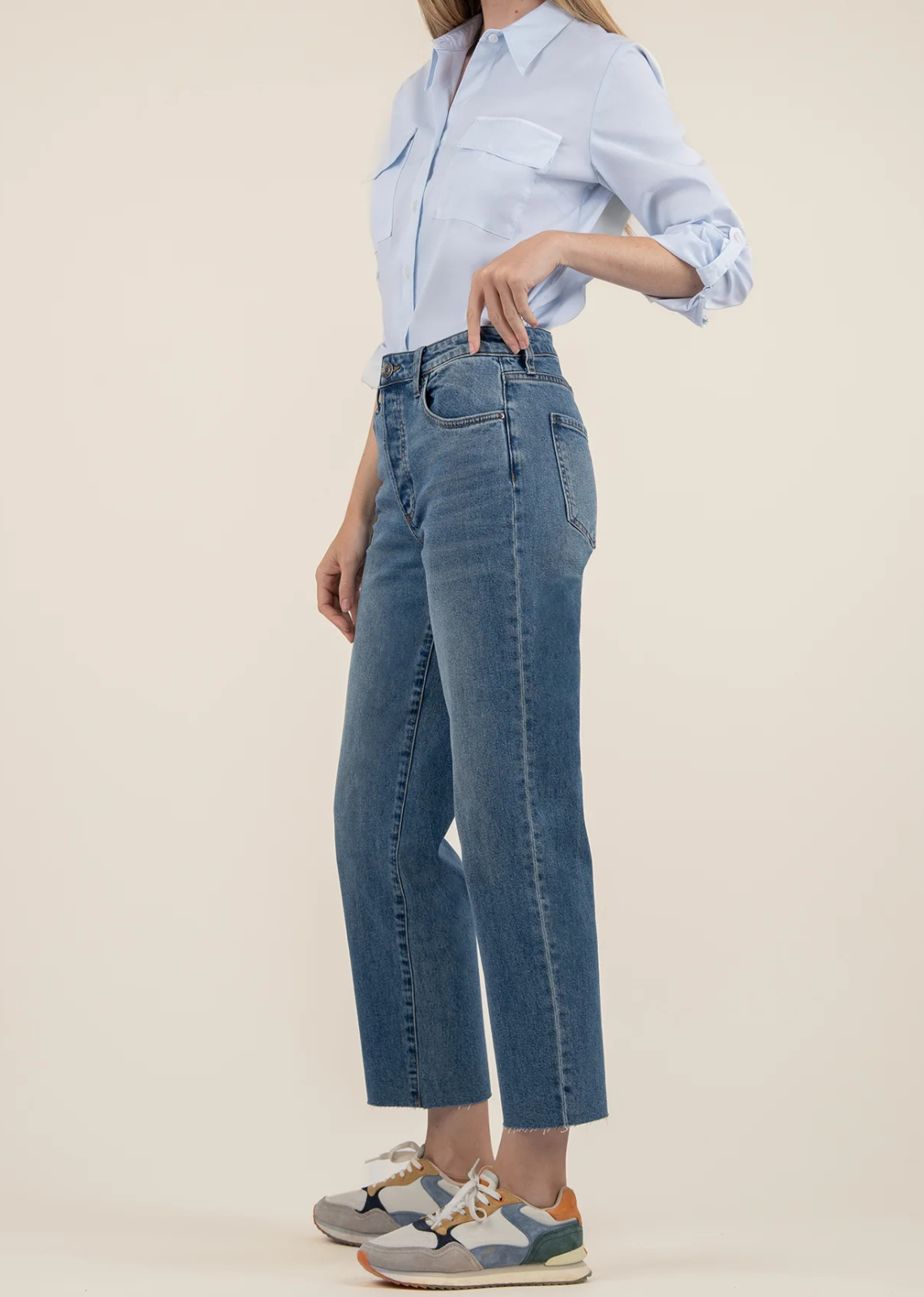 Kut From The Kloth Fay Straight Leg Jeans - Passionate