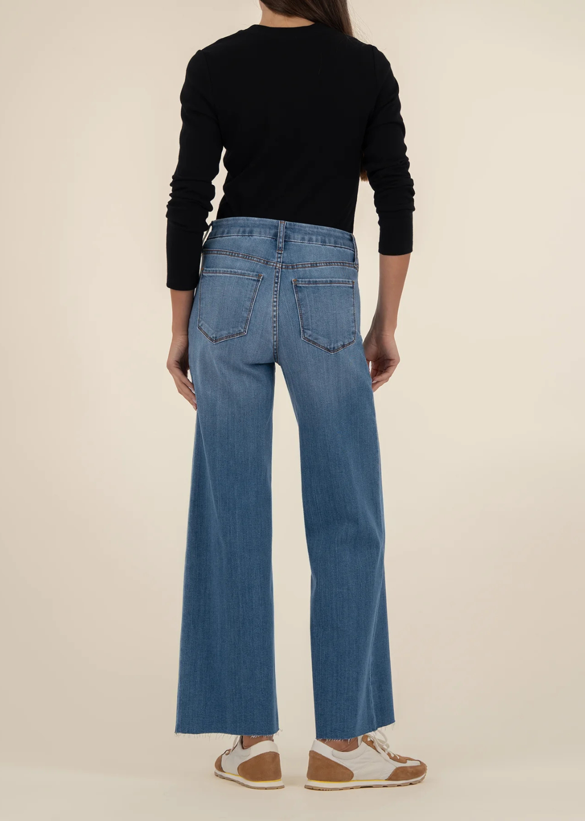 Kut From The Kloth High Rise Meg Wide Leg Jean - Earn
