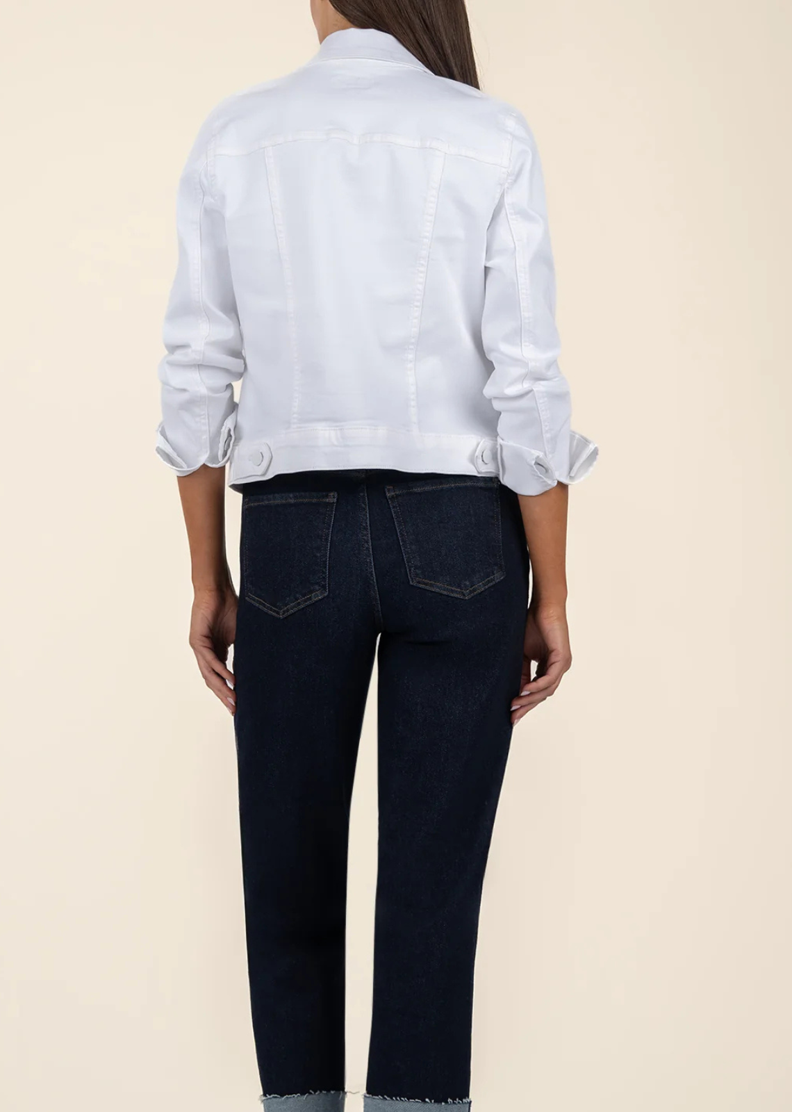 Kut From The Kloth Julia Denim Jacket - Optic White