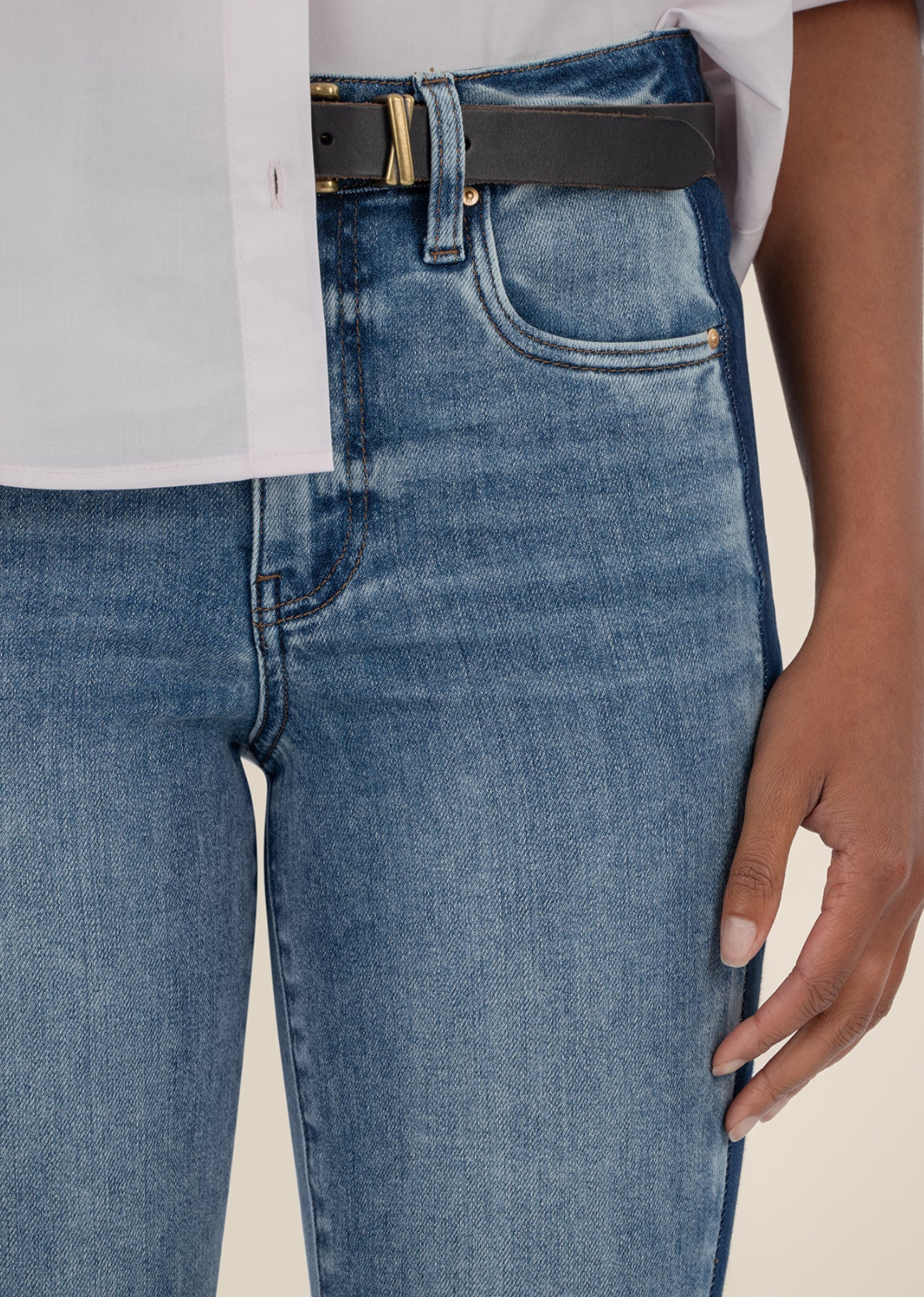 Kut From The Kloth Kelsey High Rise Ankle Flare - Inerrant