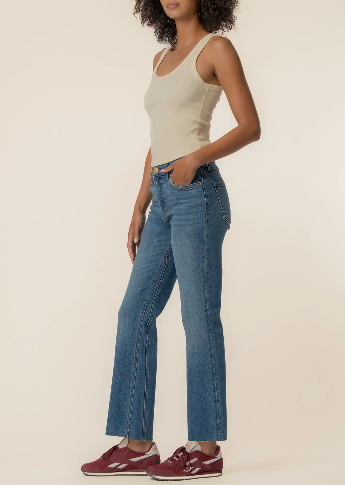 Kut From The Kloth Kelsey High Rise Ankle Flare - Wonderful
