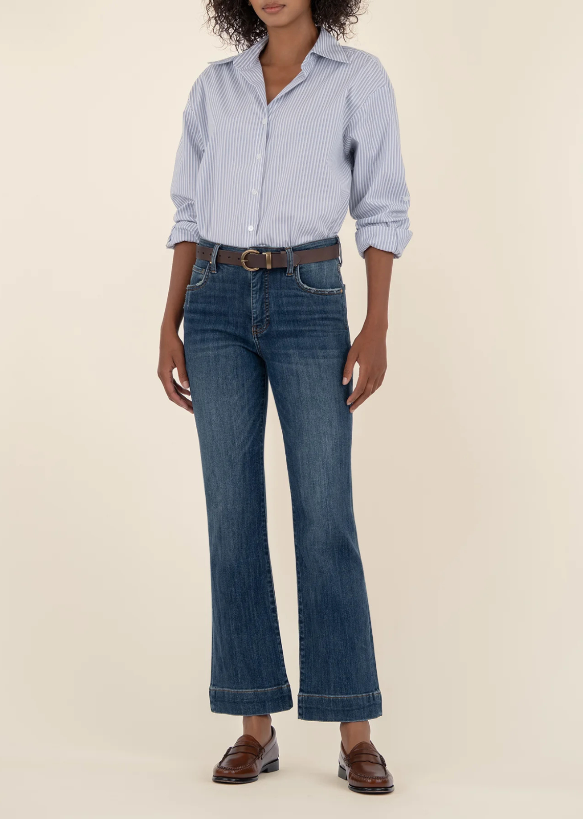 Kut From The Kloth Kelsey High Rise Flare Jean - Vibrant