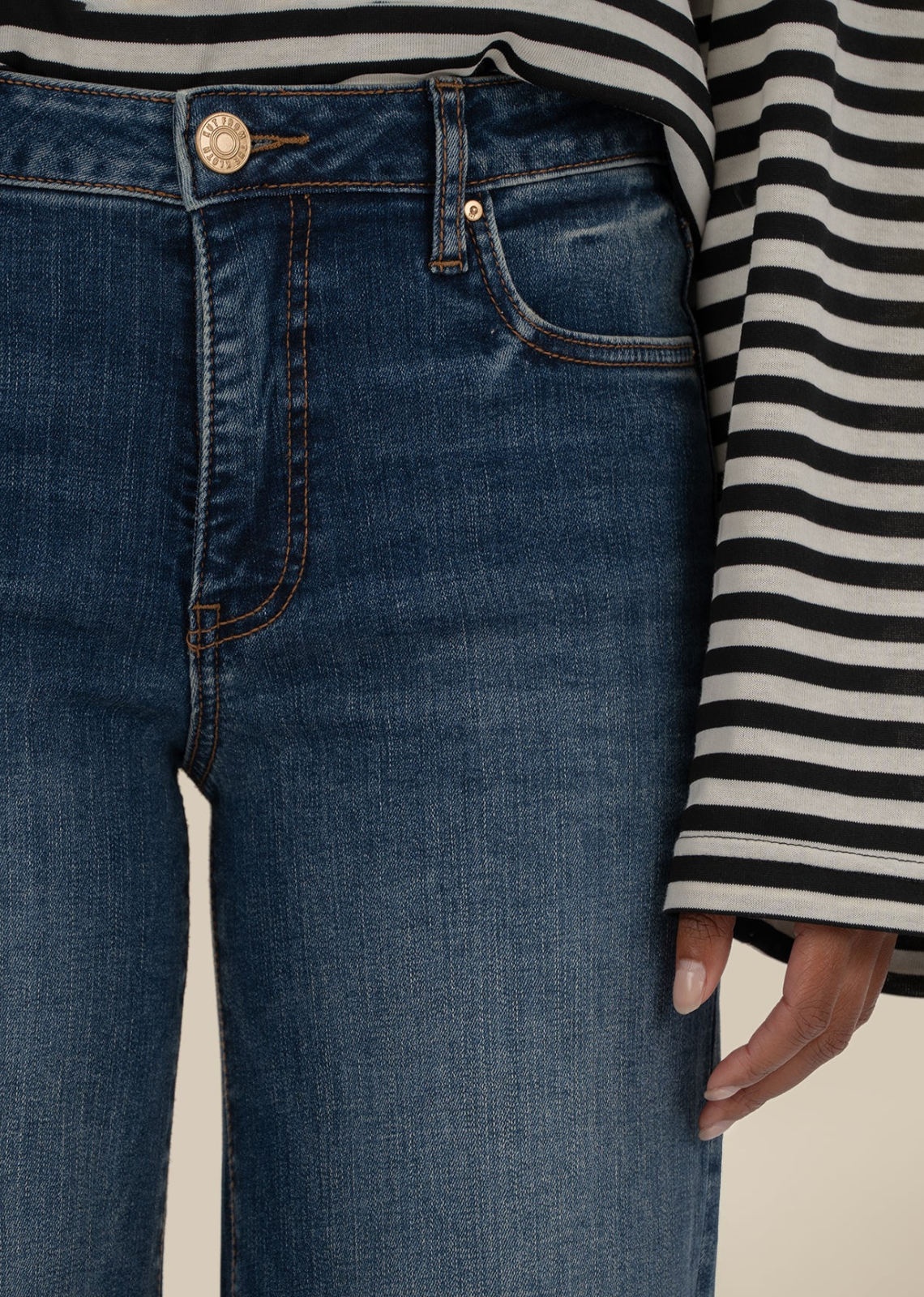 Kut From The Kloth Meg High Rise Wide Leg - Interconnected