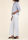 Kut From The Kloth Meg High Rise Wide Pin Tuck - Optic White