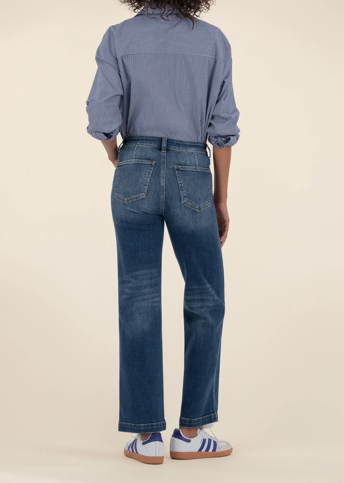 Kut From The Kloth Pattie High Rise Straight Leg Jean - Razor