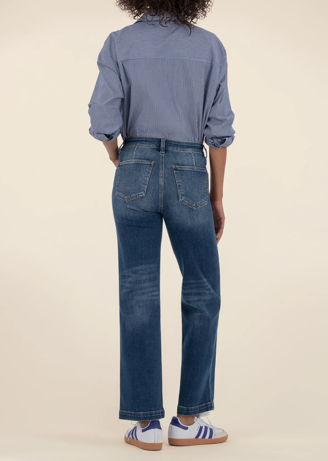 Kut From The Kloth Pattie High Rise Straight Leg Jean - Razor
