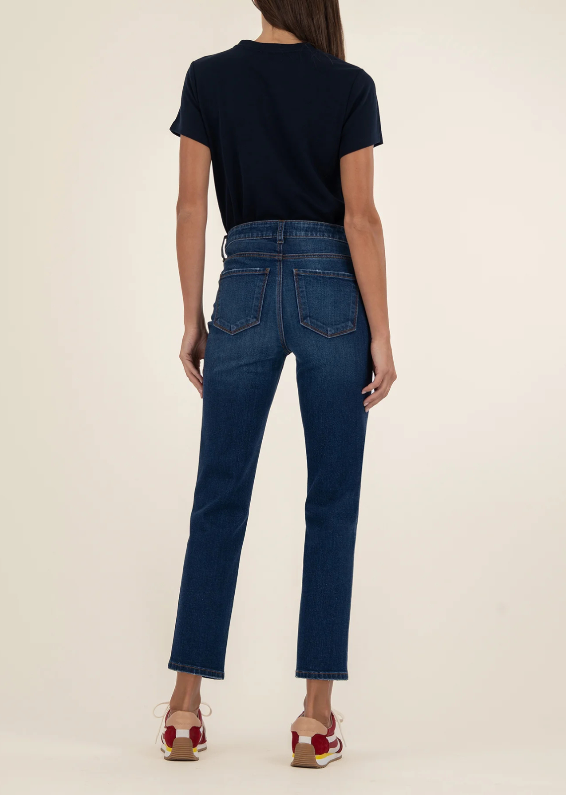 Kut From The Kloth Reese High Rise Straight Leg Ankle - Attain