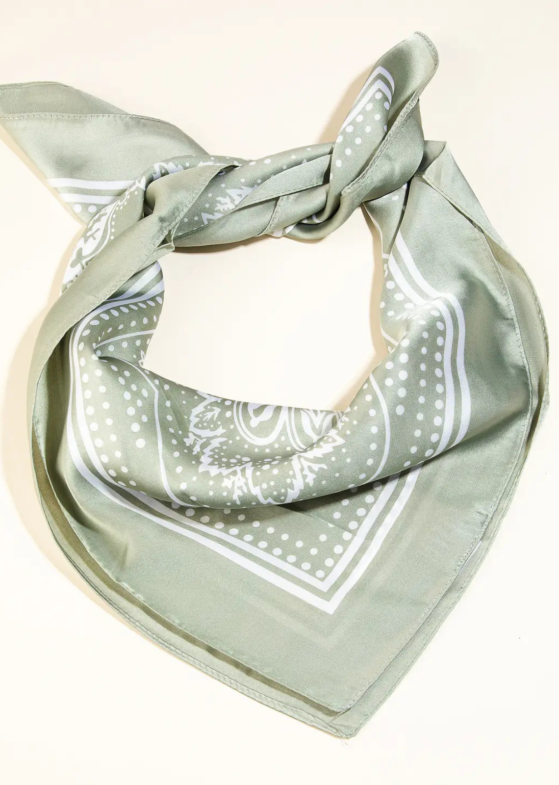 Light Paisley Scarf
