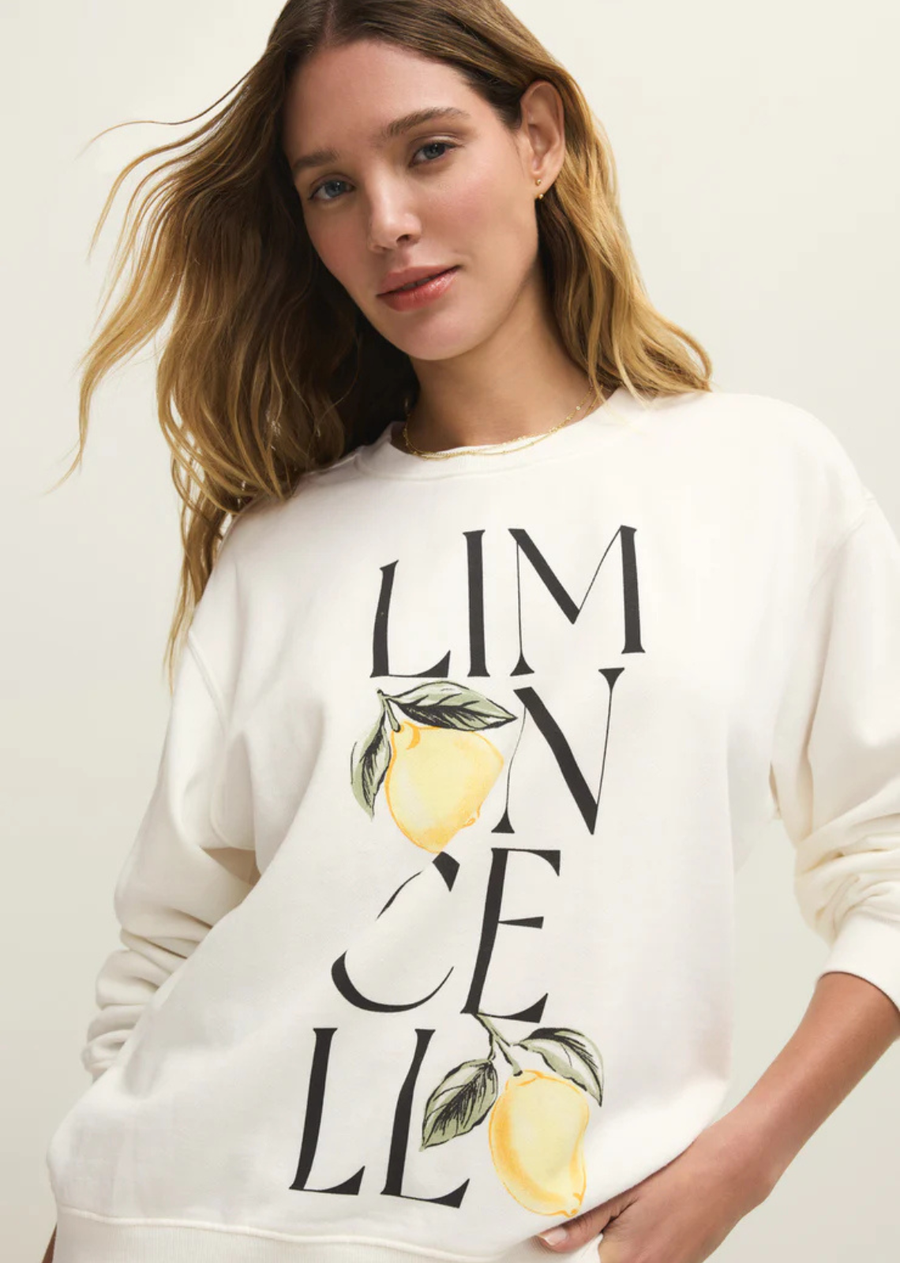 Z Supply Limon Boyfriend Sweatshirt