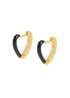 Livie Jewelry Leanna Earrings- Black