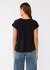 Lovestitch Split Neck Blouse