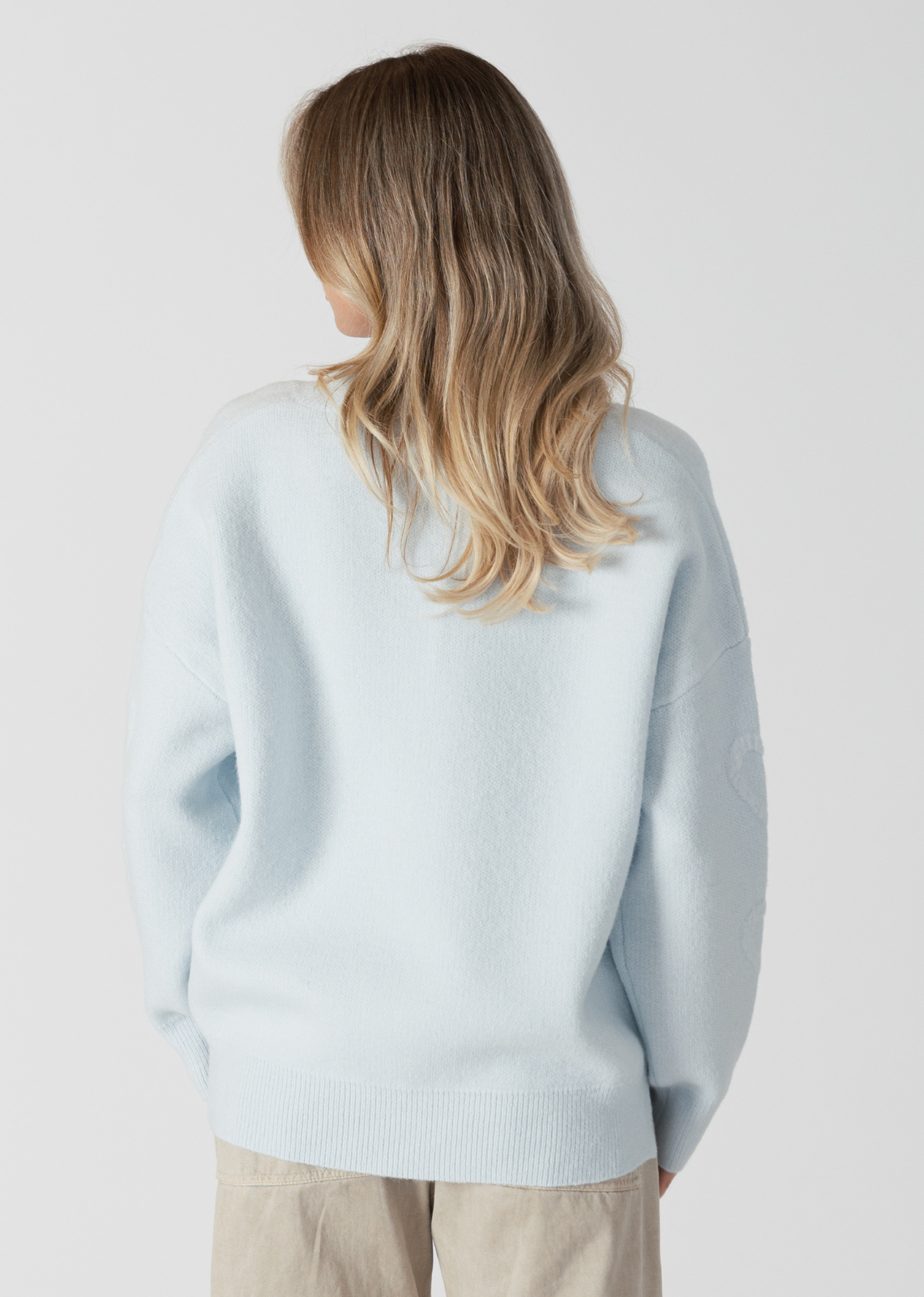 Lyla Luxe Ocean Heart Sweater