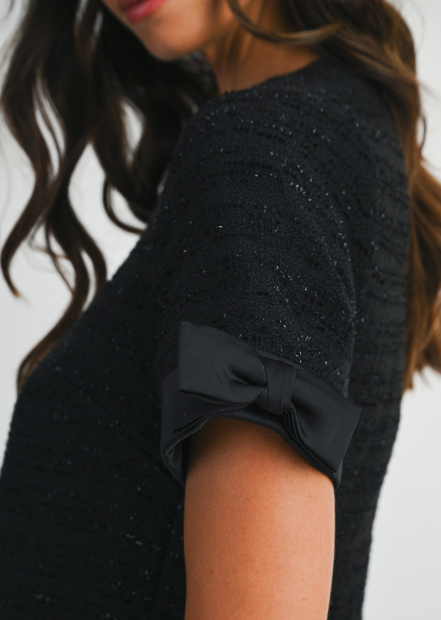 Spencer Tweed Bow Dress