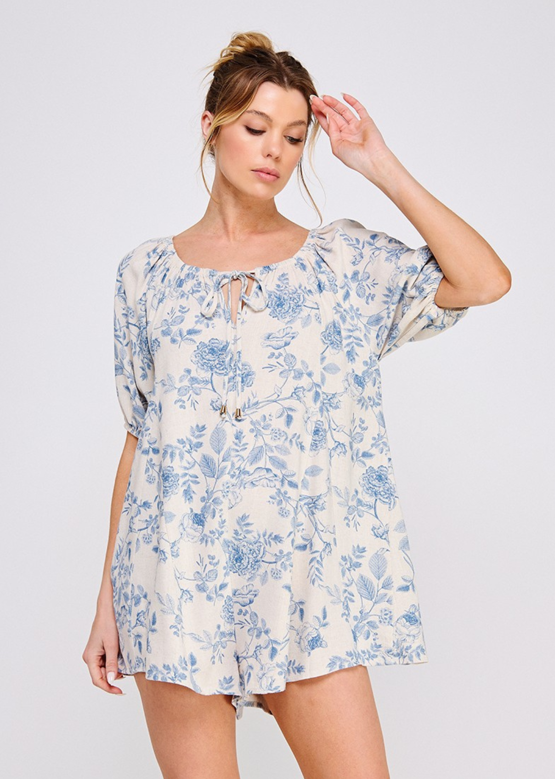 Maddi Off Shoulder Romper Maddi Off Shoulder Romper