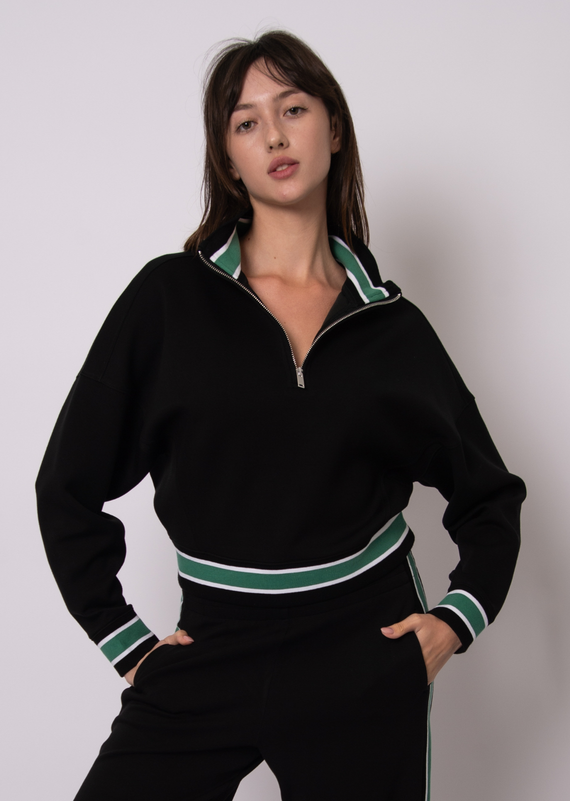 Mailyn Half Zip Sweater