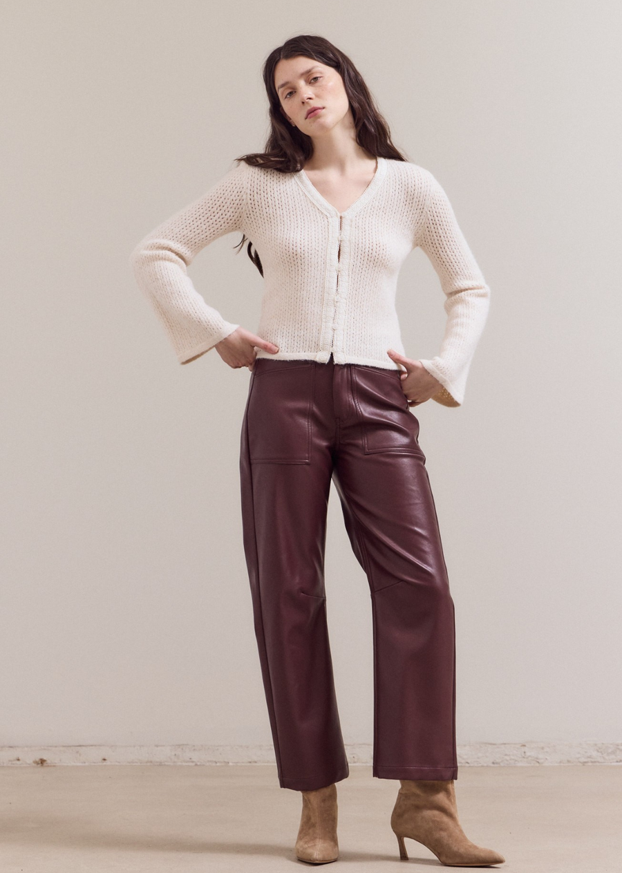 Marie Lace Trim Cardigan