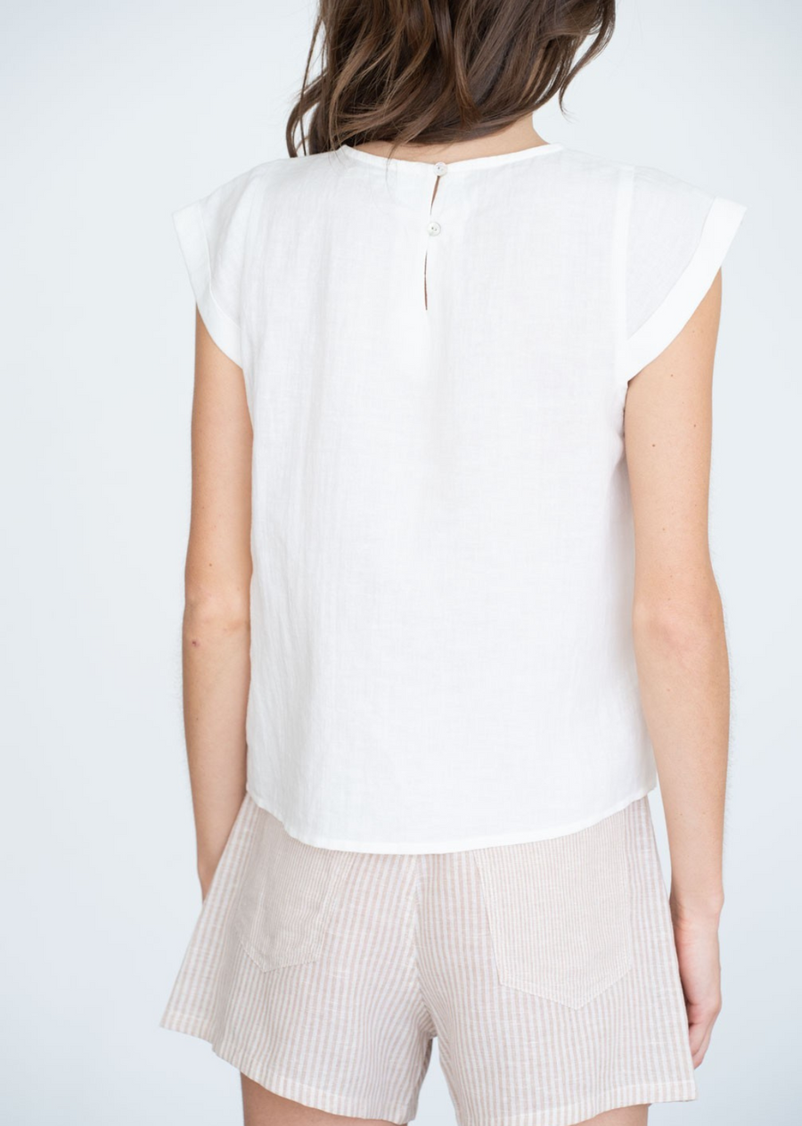 Marina Linen Top