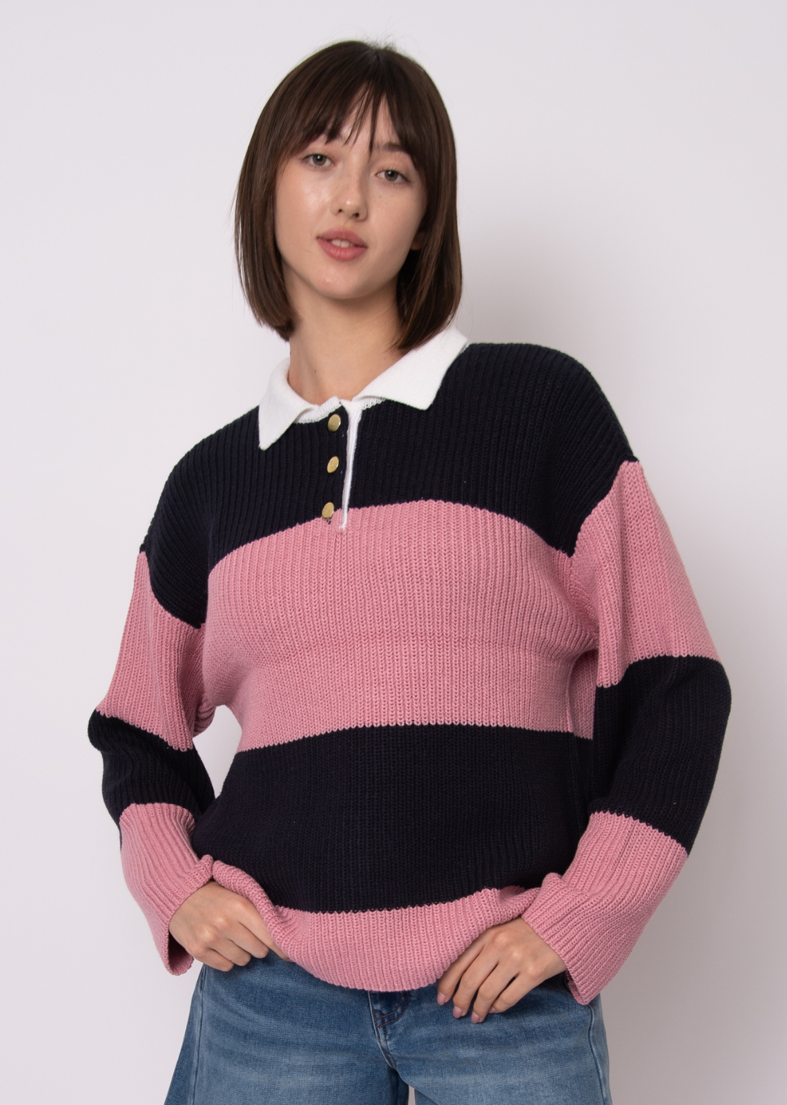 Mea Knit Polo Knit